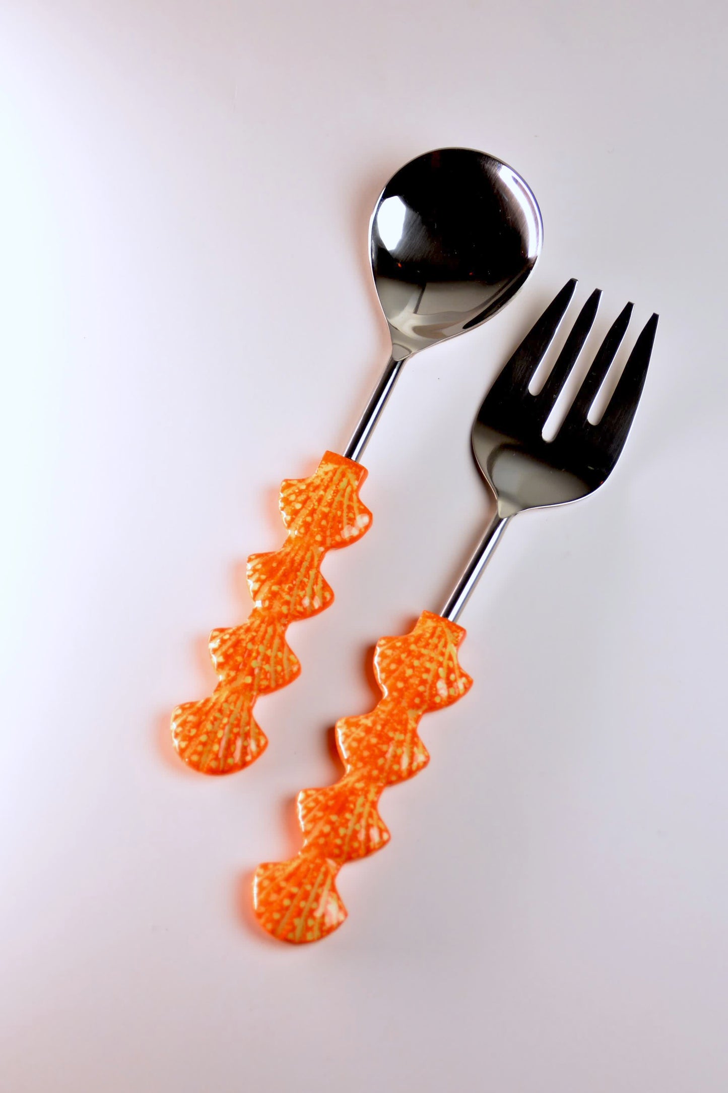 Coralia Salad Server Set