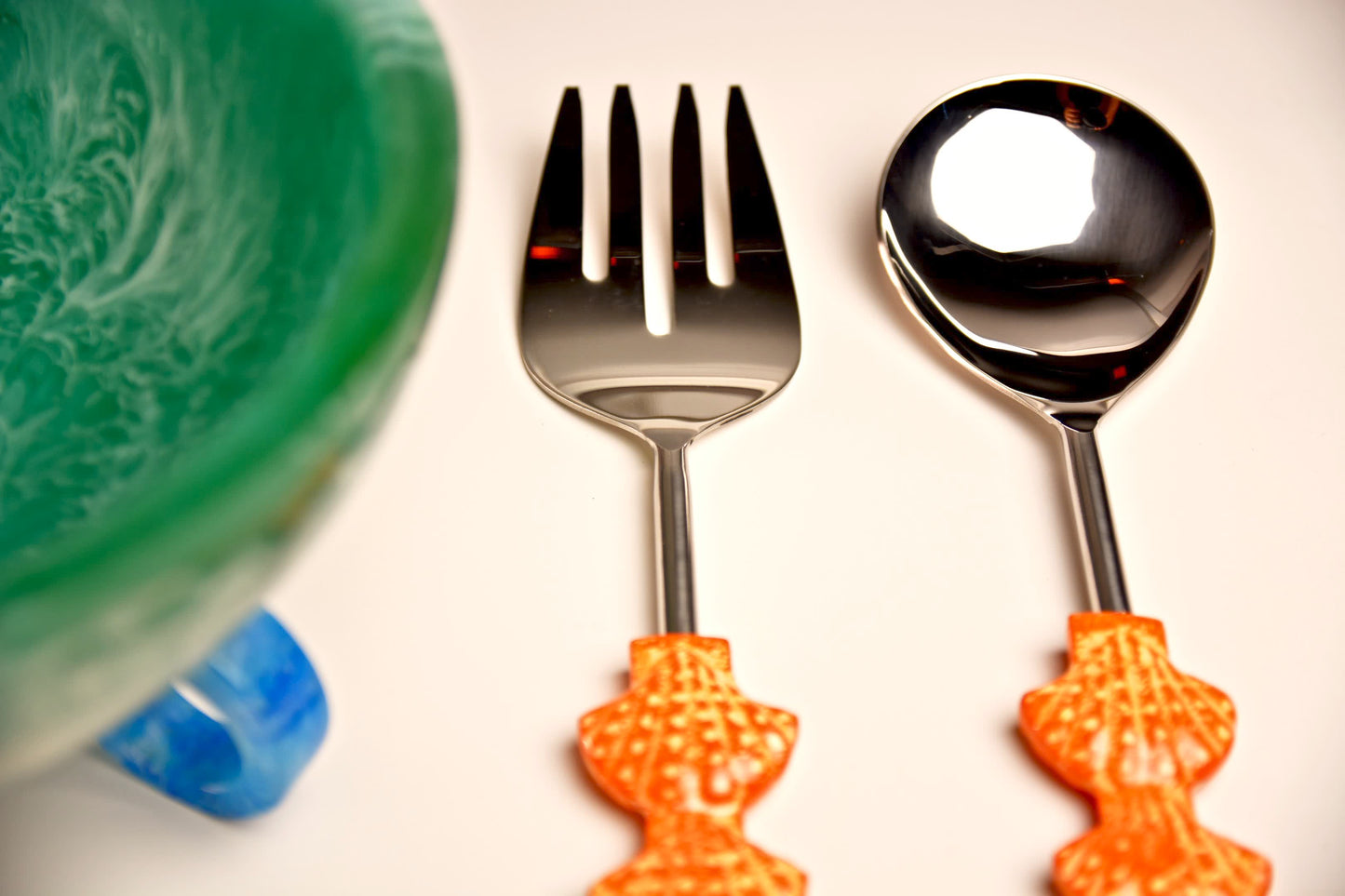 Coralia Salad Server Set