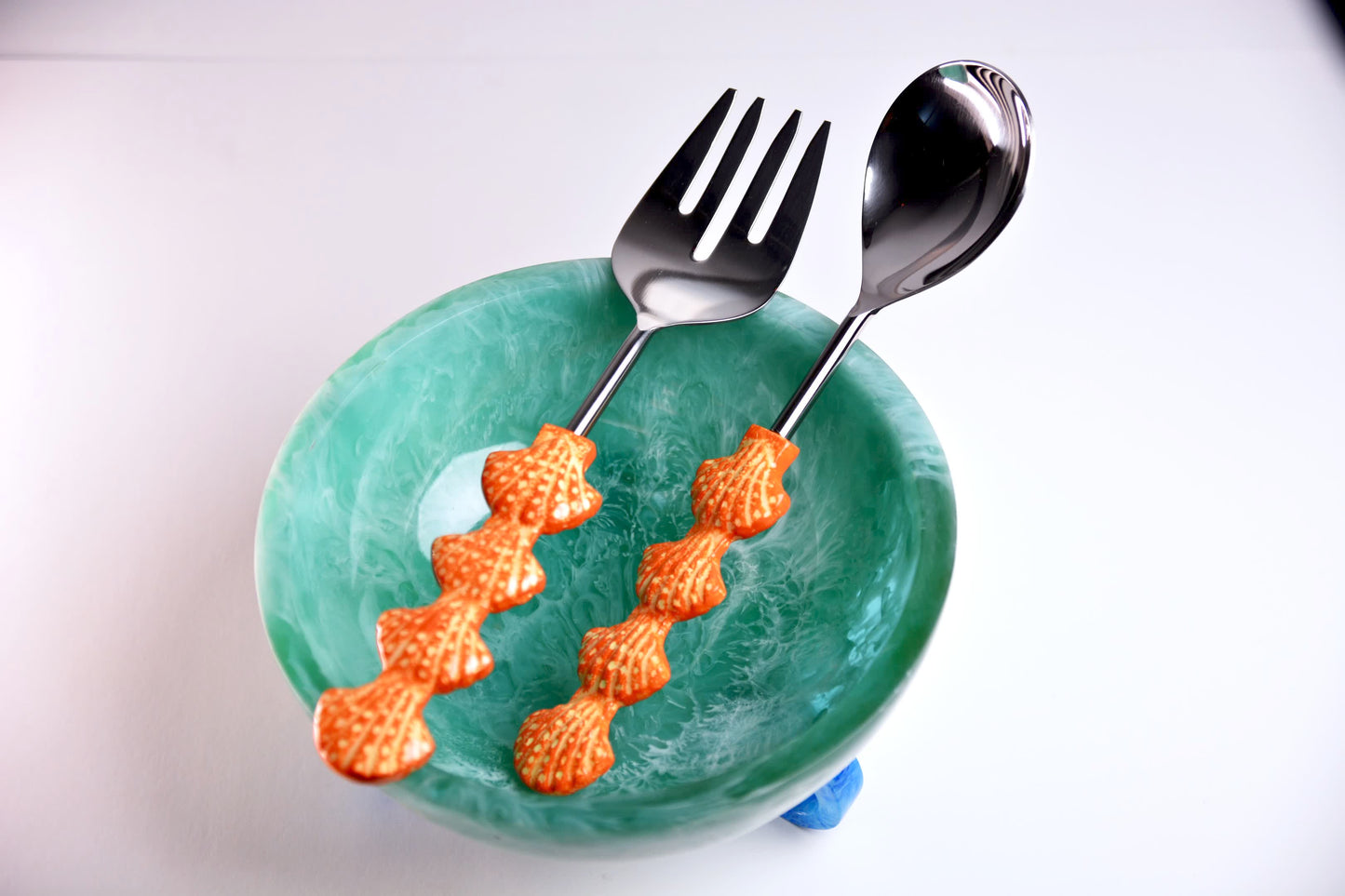Coralia Salad Server Set