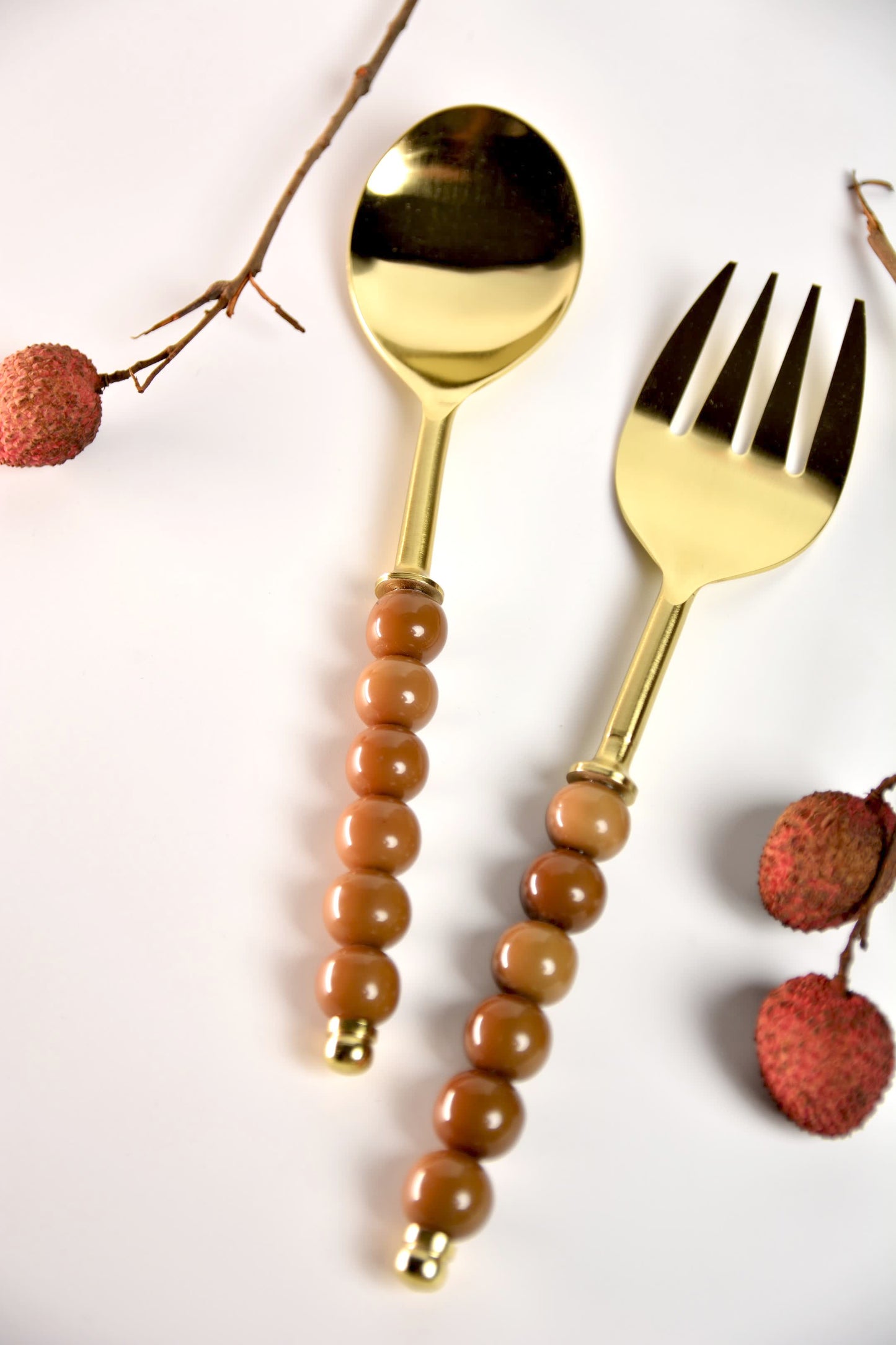Toffee Salad Servers
