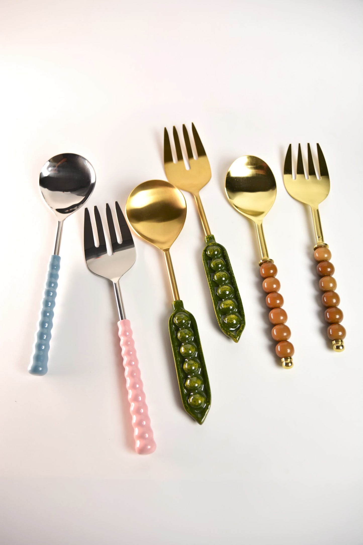 Pea in a Pod Salad Servers