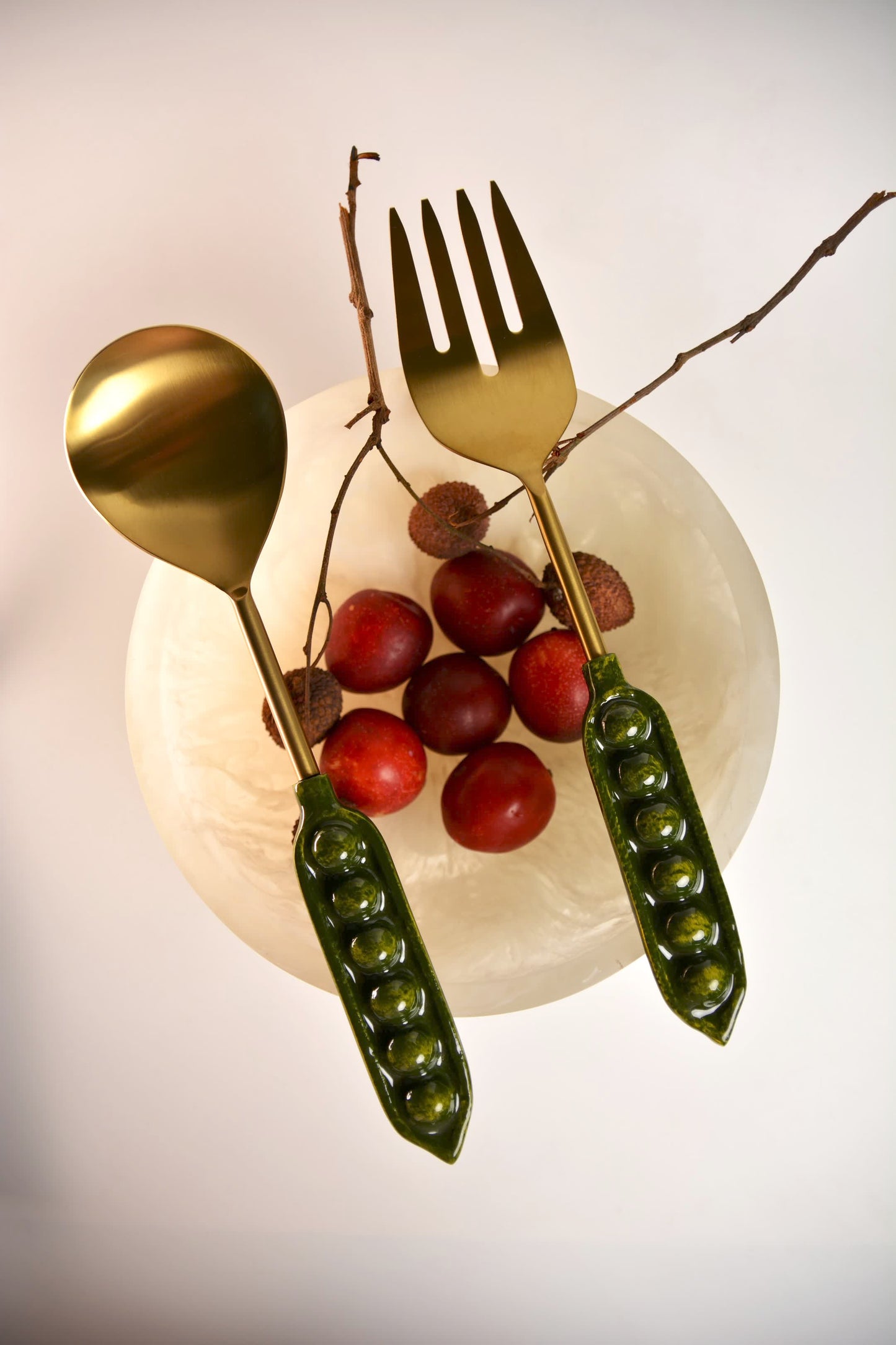 Pea in a Pod Salad Servers